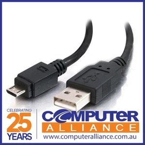 2 Metre ALOGIC USB 2.0 Type A to Type B Micro Cable Male to Male - Picture 1 of 1