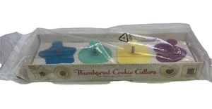 Talisman Designs Thumbprint Linzer Cookie Cutters - Set of 4 - Picture 1 of 7