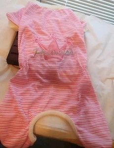 Dog Outfit Zack And Joey Size Medium Pink Princesses Outfit - Picture 1 of 7