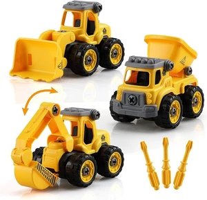 TOY Life Constructions Toys Vehicles Trucks Take Apart Sandbox Toys... - Picture 1 of 8