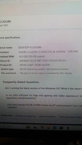 Dell Precision 3431 3.0GHz i5-9500  16GB RAM 240GB M.2 SSD WIN-11pro - Picture 1 of 15