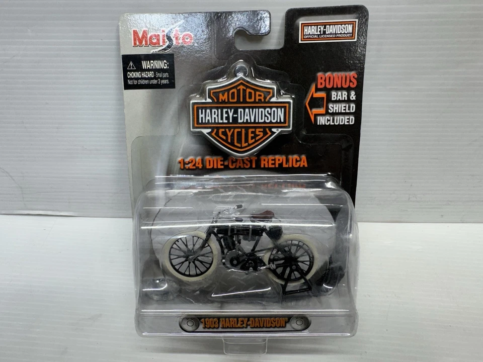 Harley-Davidson Maisto 2003 1903 escala 1:24 Foto 1 de 3