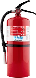 PRO10 Rechargeable Commercial Fire Extinguisher, UL Rated 4-A:60-B:C, Red, 1-Pac - Picture 1 of 12