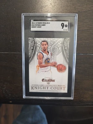 Panini Excalibur 2014-15 - Knight Court Stephen Curry #10 Foto 1 de 2