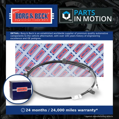 Cable de freno de mano compatible con DAEWOO LANOS KLAT 1.5 trasero izquierdo 1997 en freno de mano A15SMS Foto 1 de 4