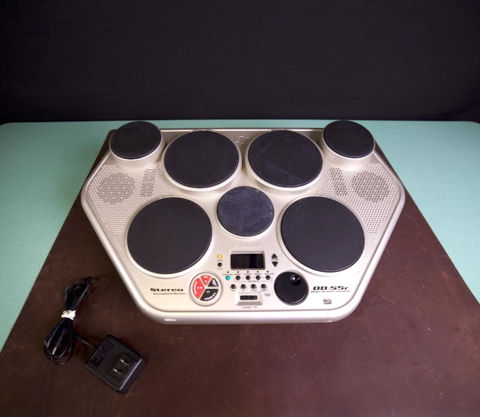 Yamaha DD-55C Digital Percussion 7-Pad MIDI Digital Electric Drum Tested - Image 1 of 4