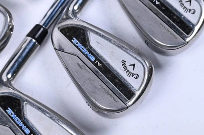Callaway Paradym Ai Smoke Irons / 6-PW / Stiff Flex AMT Red R300 Shafts - Image 1 of 4