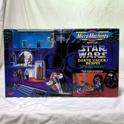Star Wars Micro Machines Darth Vader/Bespin Playset 1994 Complete Set - Image 1 of 4