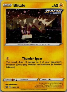 Blitzle Promo SWSH: Sword & Shield Promo Cards SWSH173 NM - Picture 1 of 2