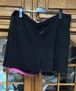 Janina 2er Set Kurze Hosen 1xSchwarz u.1xRosa Gr.48 Neu - Bild 1 von 2