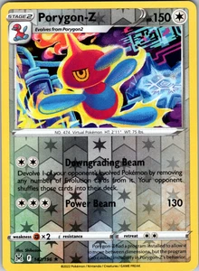 Porygon-Z Reverse Holo 142/196 SWSH11: Lost Origin Rare - NM - Picture 1 of 2