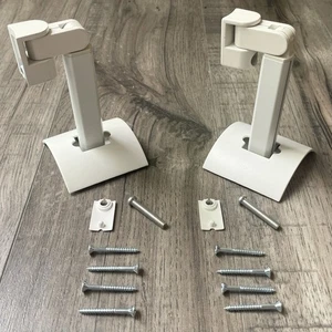 2 x Bose Long Neck UB-20W Cube Speaker Mount (Wall/Celling) White UB20 - Picture 1 of 8