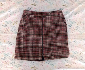 Vero Moda Ladies Medium Chequered Skirt - Picture 1 of 3
