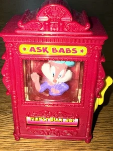 Vintage "ASK BABS" Fortune Teller Toy Warner Bros Tiny Toons WB Bunny - Picture 1 of 8