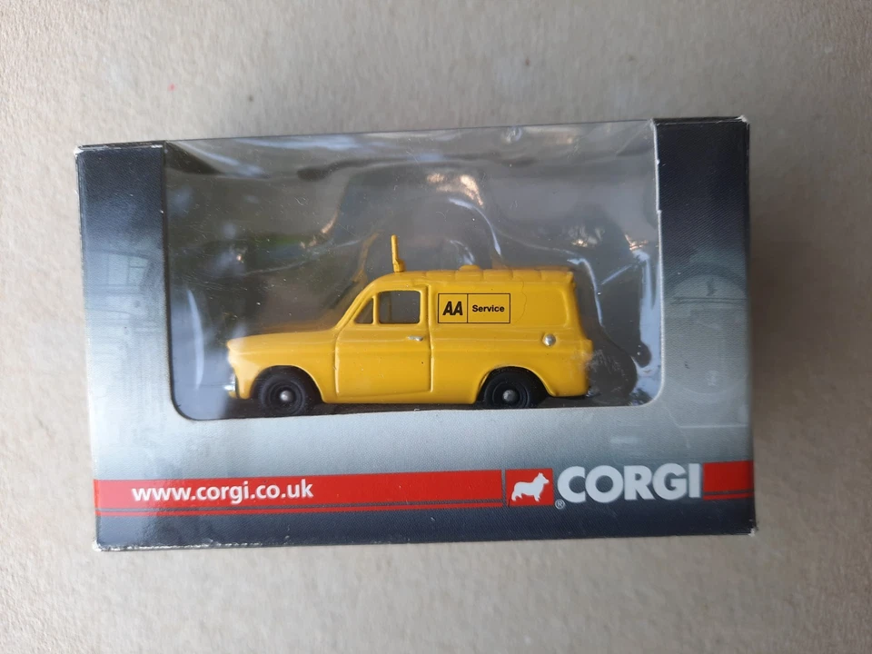 CORGI TRACKSIDE FORD ANGLIA VAN AA SCALA 1/76 OO  - Immagine 1 di 4