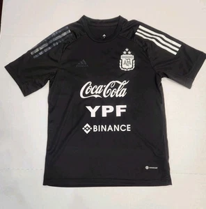 Camiseta de práctica Adidas Selección Argentina PEQUEÑA Negra/Blanca/Gris - Imagen 1 de 8