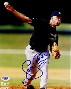 Jose Lima D.11 Signed Psa/dna 8x10 Photo Authentic Autograph - Picture 1 of 1
