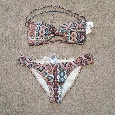 Bikini surf O'NEILL; Top LG, parte inferior XL, NUEVO CON ETIQUETAS $84 Foto 1 de 4