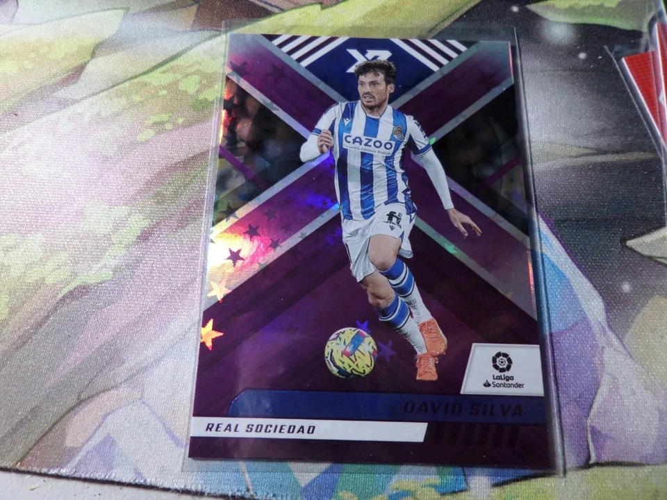 David Silva 2022-23 Chronicles XR Purple Astro #113 - REAL SOCIEDAD - Image 1 of 1