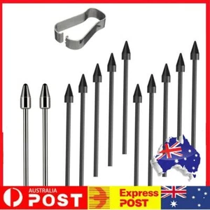 Metal Plastic Nibs with Clip Stylus Tips for Samsung Tab S22/S23/S24 Ultra S Pen - Picture 1 of 12