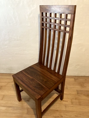 6 dining chairs wooden preowned Macintosh style - Image 1 of 4