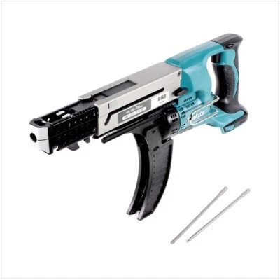 Makita DFR 750 Z Akku Magazinschrauber 18V Solo 45-75 mm - ohne Akku, ohne Lader - Bild 1 von 4