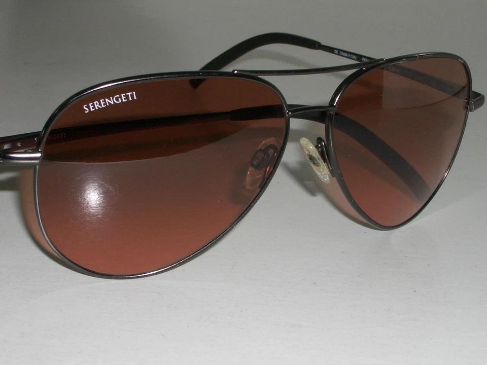 SERENGETI CARRARA 8453 ГРАДИЕНТ РОЗОВЫЙ КРИСТАЛЛ ТОН УФ ЧЕРНЫЙ АВИАТОР СОЛНЦЕЗАЩИТНЫЕ ОЧКИ - Изображение 1 из 4