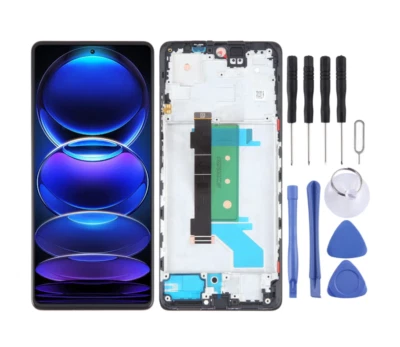 OEM para Xiaomi Redmi Note 12 Pro+ 6,67" tela LCD tela sensível ao toque quadro digitalizador - Imagem 1 de 4