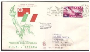 FDC VENETIA  CLUB  1956  -   GRONCHI IN CANADA ED  USA  - Picture 1 of 1