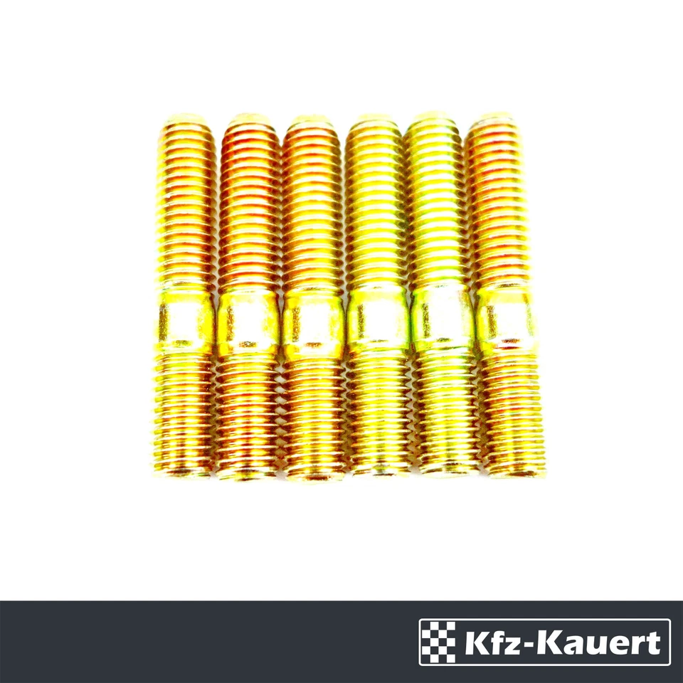 BLOT Tenir les Boulons Kit Échangeur Convient pour Porsche 911 3,2 Turbo Culasse - Photo 1/1