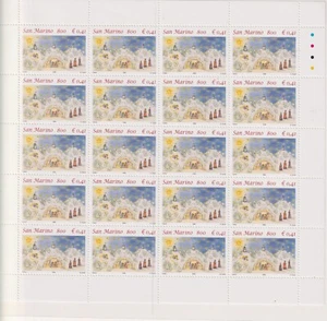 San Marino 1999 Navidad Minifolios De 20 MNH (Cod.7186) - Imagen 1 de 1