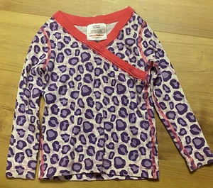 Pijama Top Manga Larga Niñas Hanna Andersson 80cm, 18-24M Púrpura Guepardo, 1733 - Imagen 1 de 4