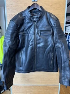 GENUINE BMW MOTORRAD WESTEND LEATHER MOTORCYCLE JACKET SIZE 58 3XL - Picture 1 of 8