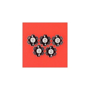 5 Leds 1w Disipador Estrella Color Ambar 1 W Star Led Amber - Imagen 1 de 1