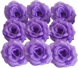 20PCS Artificial Fake Rose Silk Flower Head Wedding Party Garden Home Decor - Picture 1 of 73