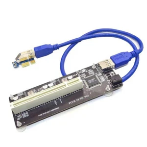 New PCIe to PCI Adapter Card PCI-E to PCI Converter PCI-e Extender Card PCI-E1.0 - Picture 1 of 7