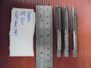 7/16" BSW Linksgewindebohrer - Kegel, Sekunde und Stecker - Bild 1 von 1