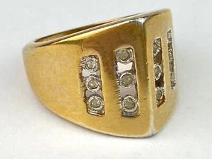 14K GE Gold Plated JOSEPH ESPOSITO Ring Size 7 - Picture 1 of 11