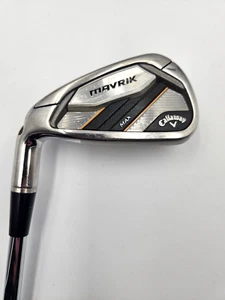 Ex Demo Callaway Mavrik Max 7 Iron, Stiff Flex Steel Shaft, +1/2", LEFT HANDED - Picture 1 of 8