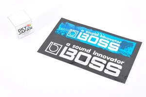 Boss Gitarren-Effekt-Pedal-Aufkleber "ein Sound-Innovator Boss" #01 - Bild 1 von 3