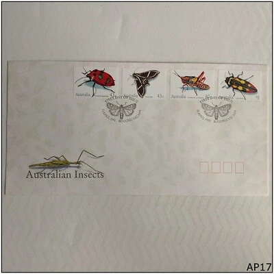 Australian Insects 11 Apr 1991 Bogong Vic FDI FDC - Image 1 of 2