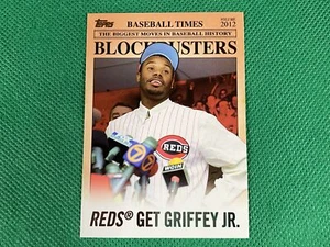 Actualización Topps Blockbusters 2012 #BB7 Ken Griffey Jr. Cincinnati Reds - Imagen 1 de 1