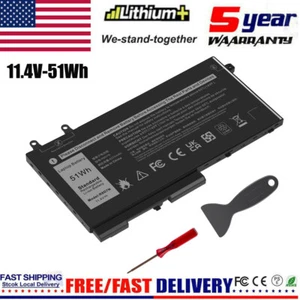 ✅1V1XF Battery 42Wh For DELL Precision 3540 3550 Latitude 5400 R8D7N Replacement - Picture 1 of 11