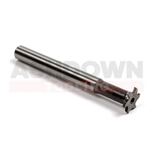 Fresa ranura en T HSS - vástago de 6 mm, cortadora de 10 mm de diámetro, corte de 1 mm de espesor - Imagen 1 de 4