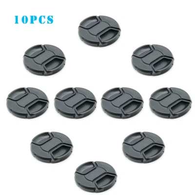10x 49mm Snap-on Front Lens Cap For Camera Sony Nikon Panasonic Canon Olympus - Image 1 of 4