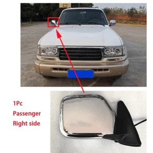 1x Right Fit For 1991 -1997 Toyota Landcruiser 80 Series LC80 Side Mirror ASSY - Picture 1 of 3