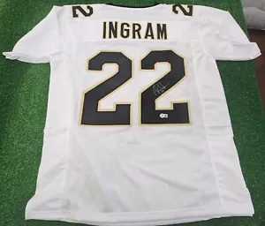 Mark Ingram Signed New Orleans Saints XL Custom Jersey #22 - Beckett COA - Picture 1 of 1