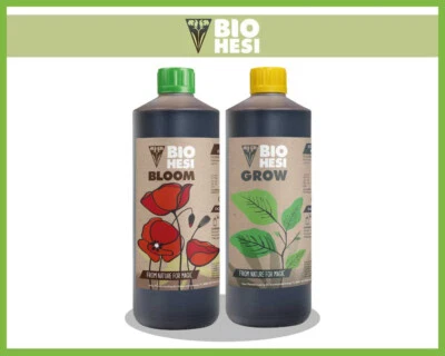 Bio Hesi Grow & Bloom 1L Set - je 1 Liter biologischer Dünger - Cannabis Dünger - Bild 1 von 4