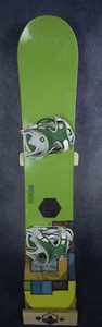 BURTON FLUID SNOWBOARD SIZE 154 CM WITH FLOW LARGE BINDINGS - Picture 1 of 8