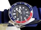 Seiko 7S26-0020 Vintage Day Date Divers 200M Pepsi Ss Automatic Mens Watch